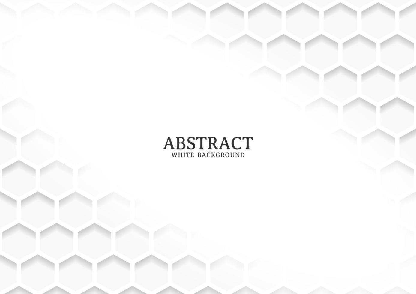 Abstract white and grey geometric background texture vector