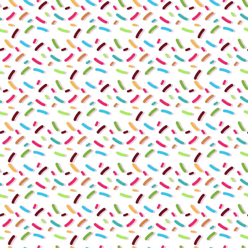 donuts glaze seamless pattern vector
