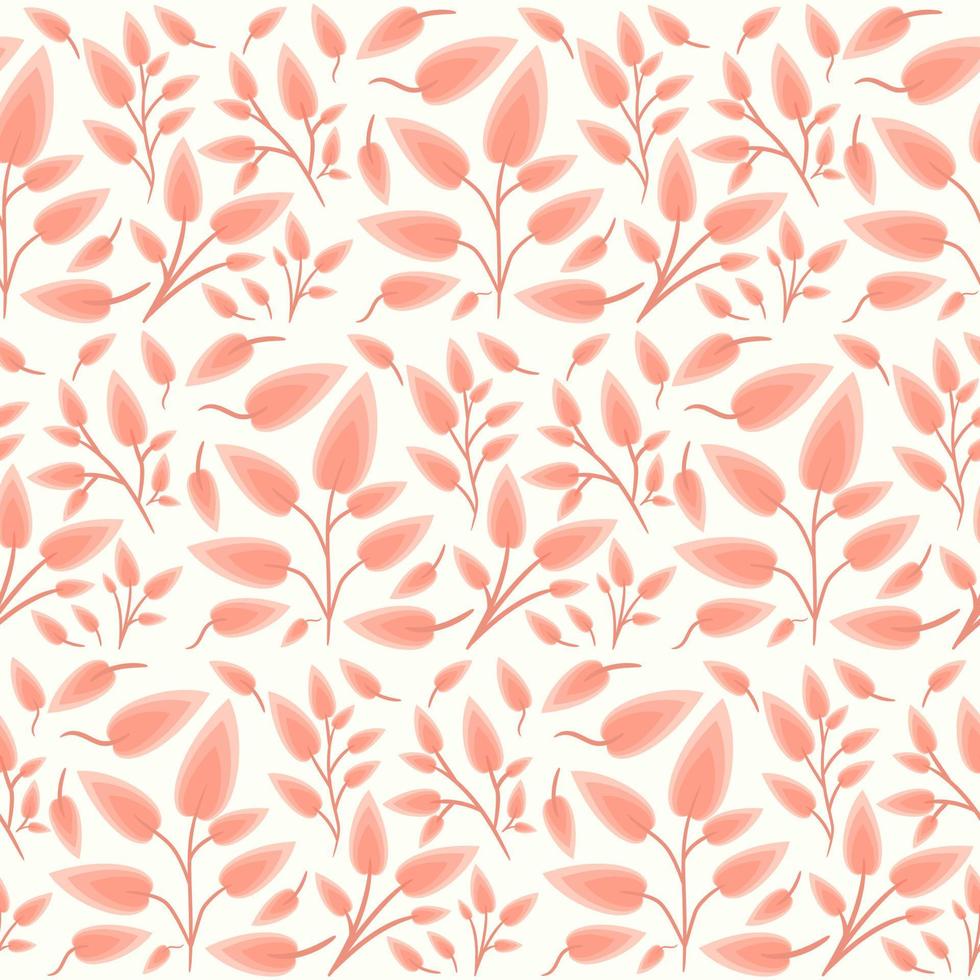 hermoso patrón floral abstracto sin fisuras vector