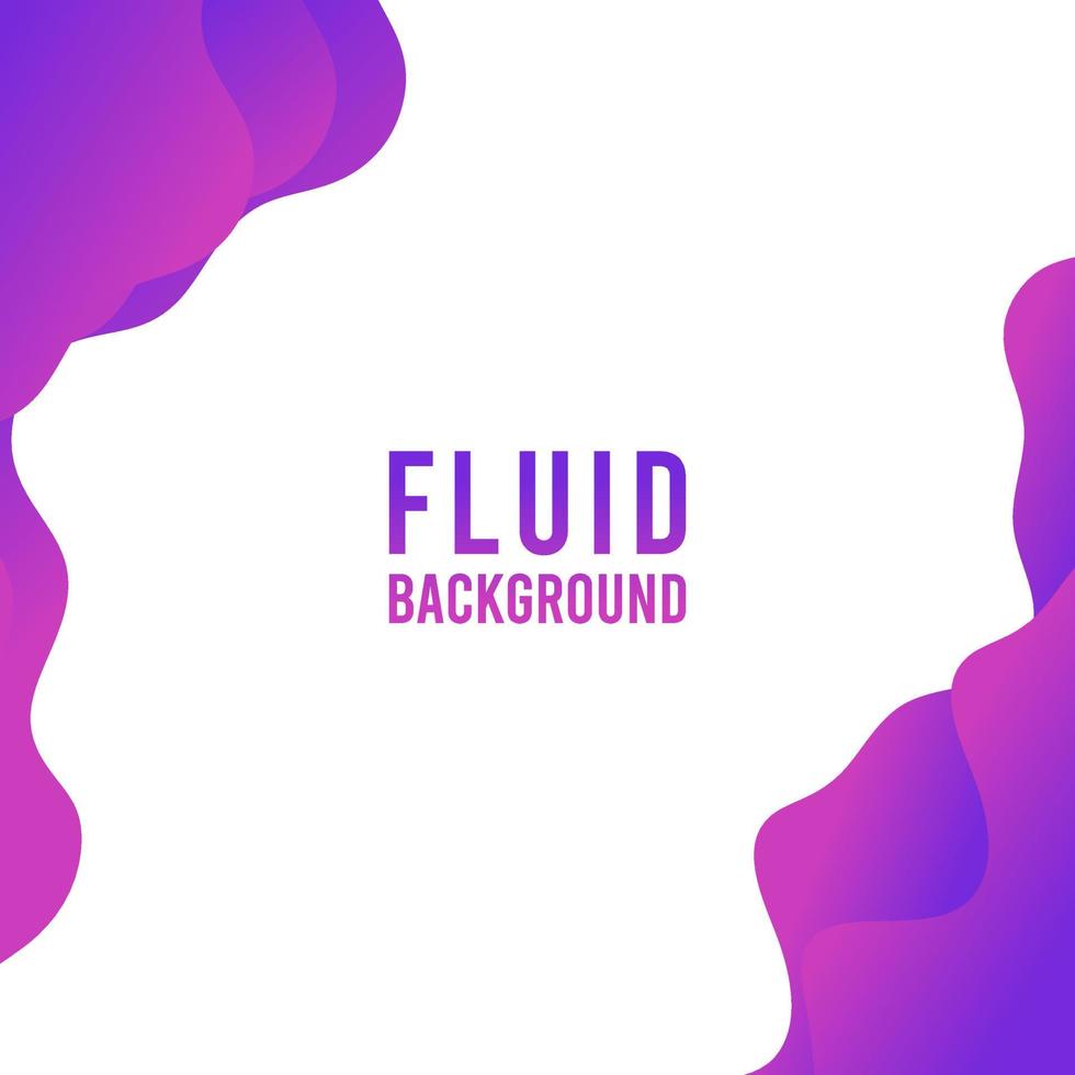 Modern Fluid Gradient Colors Abstract Background vector