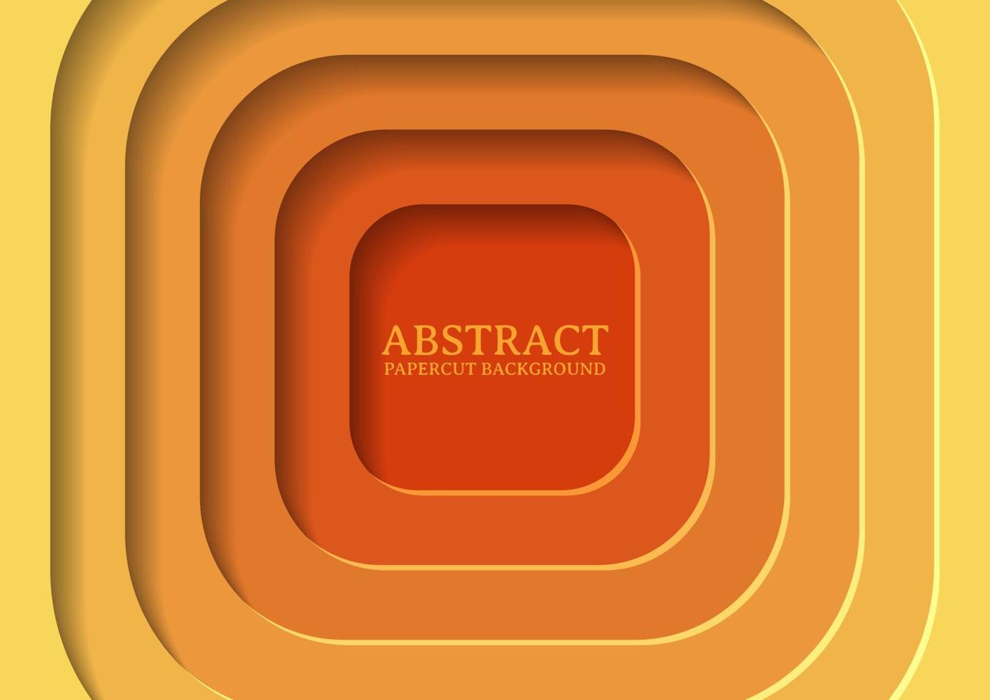 abstract square papercut design background with overlap layer vector