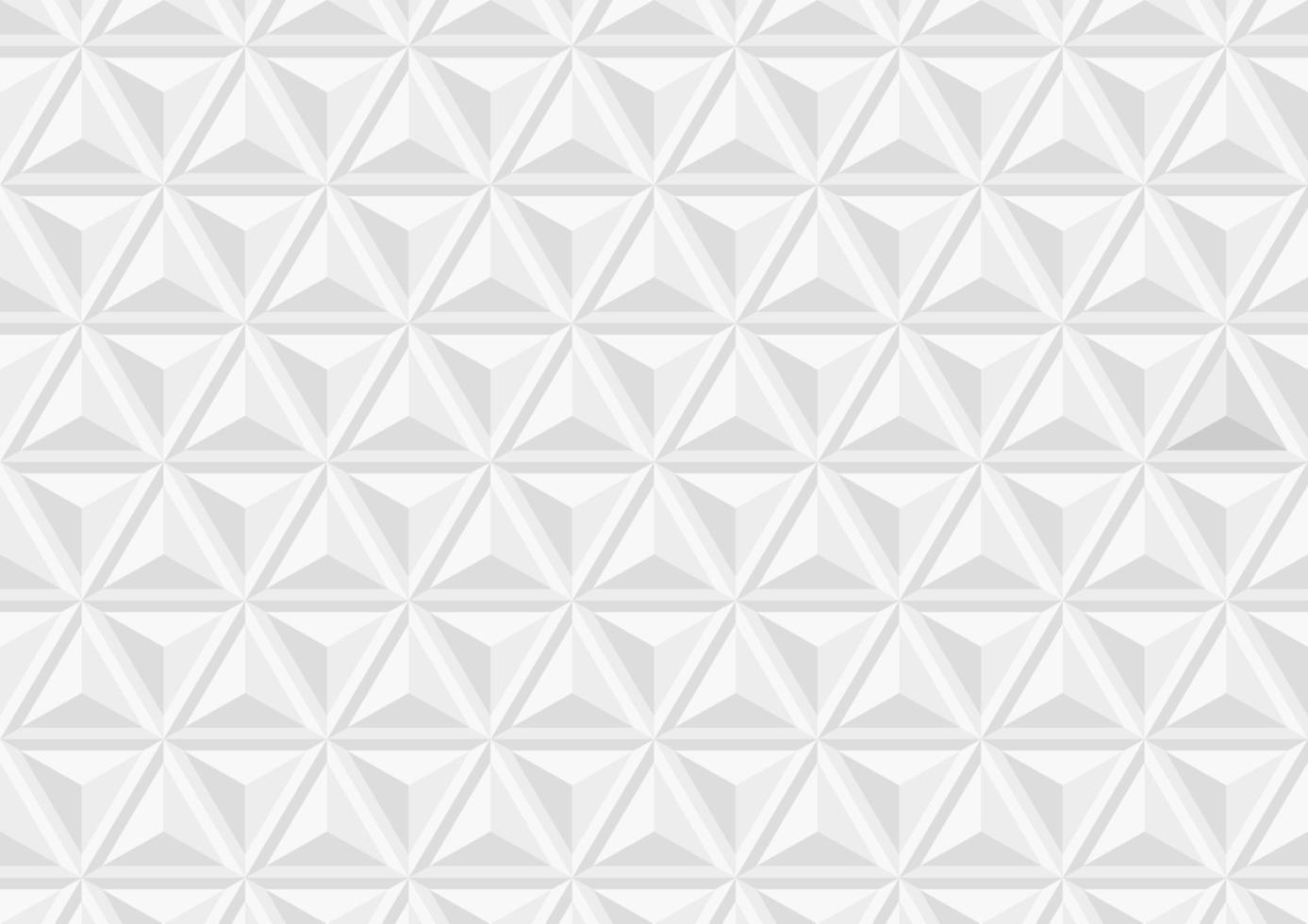 Abstract white and grey geometric background texture vector