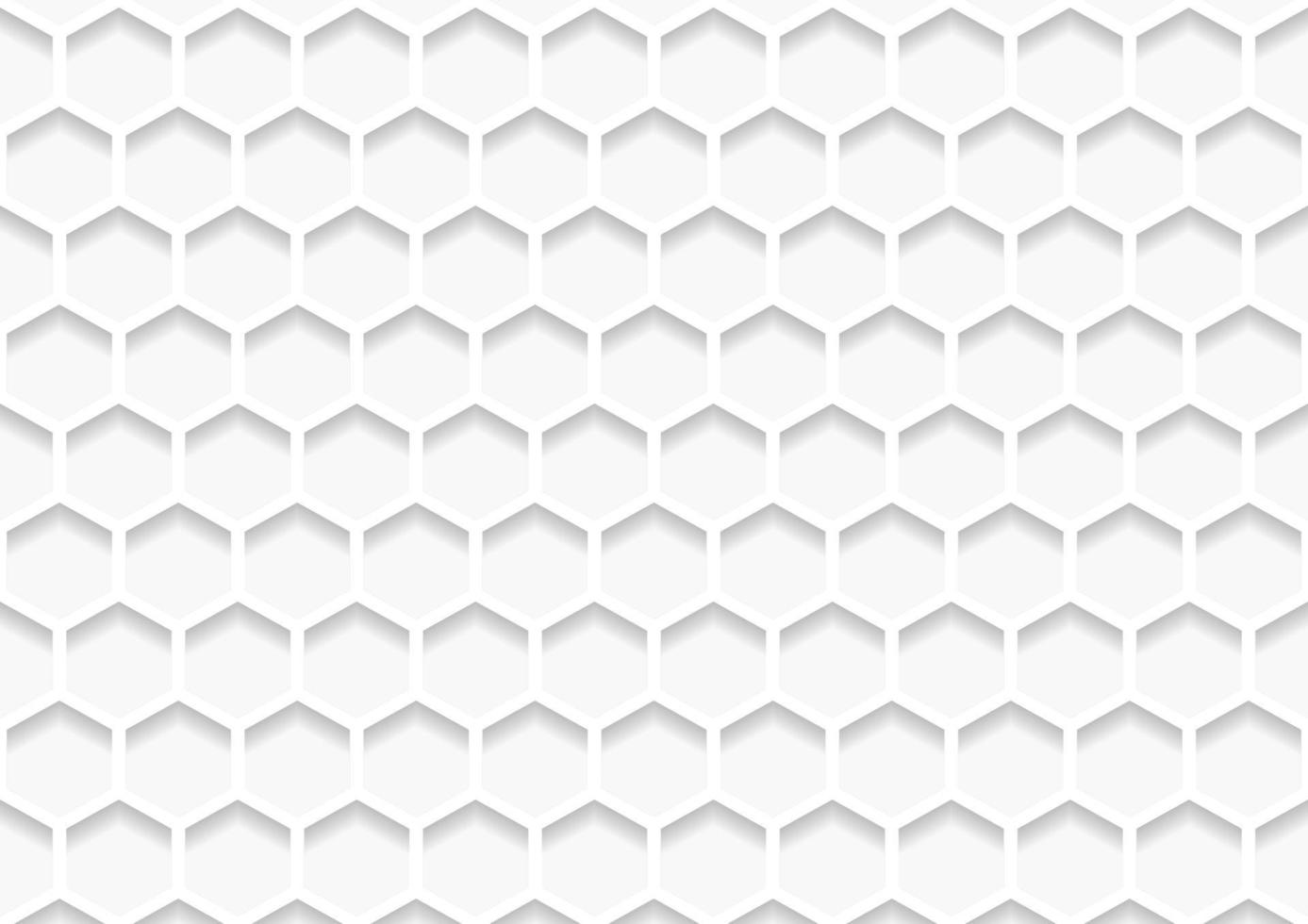 Abstract white and grey geometric background texture vector