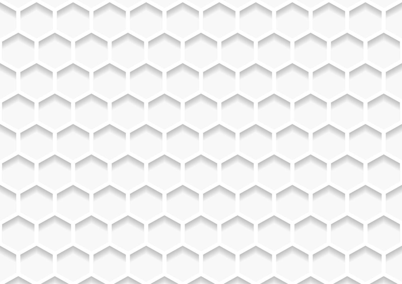 Abstract white and grey geometric background texture vector