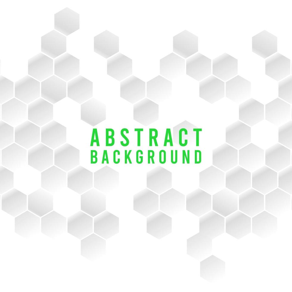Abstract Geometric Shape Hexagon Background vector