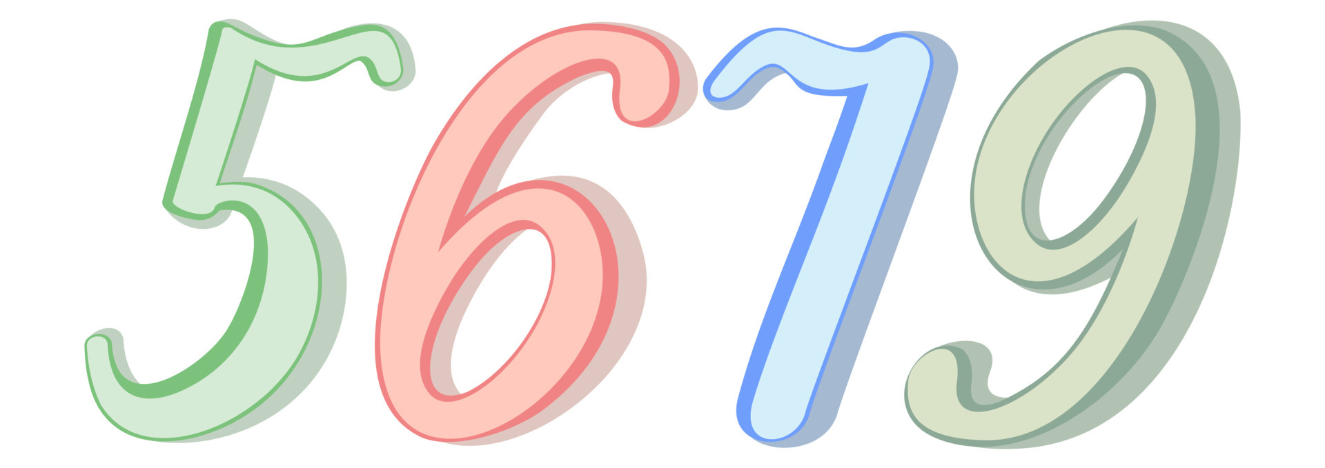 5679 figures. Vector isolated illustration. 6054272 Vector Art at Vecteezy