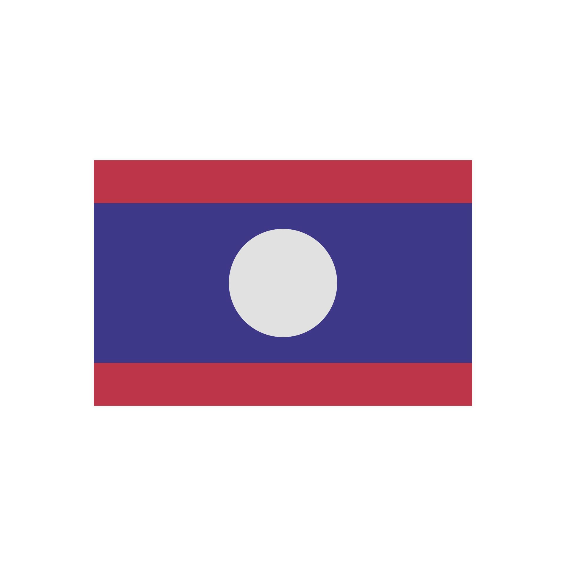 National Flag of Laos. 6054347 Vector Art at Vecteezy
