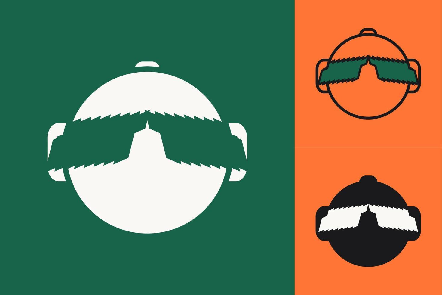 VR Virtual Reality Logo vector