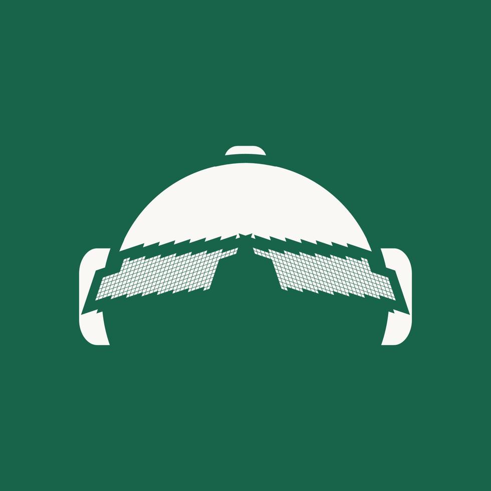 VR Virtual Reality Logo vector