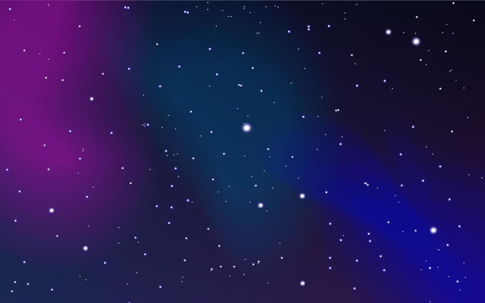 Galaxy Background Stars Night Sky vector