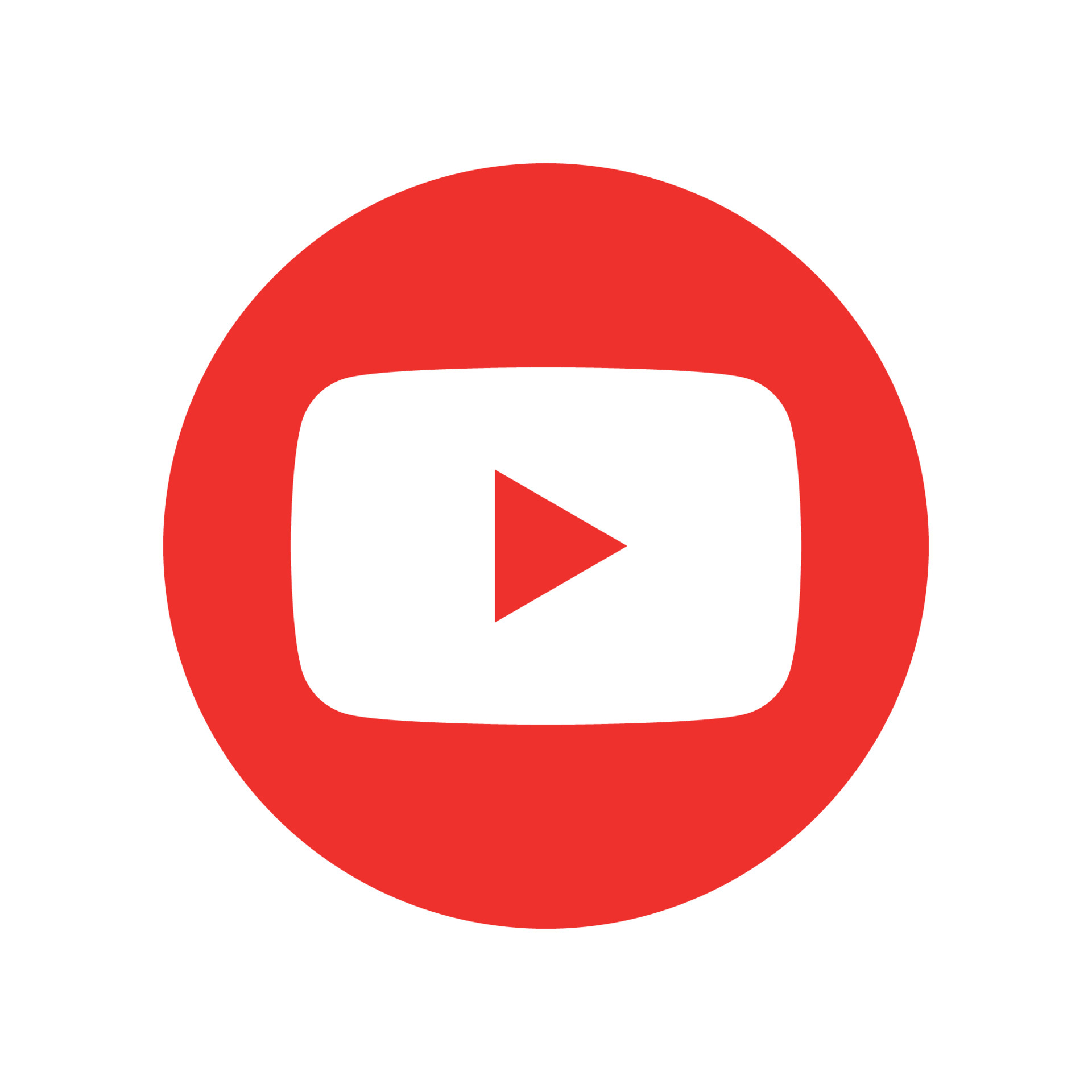 YouTube logo on transparent background 6057994 Vector Art at Vecteezy