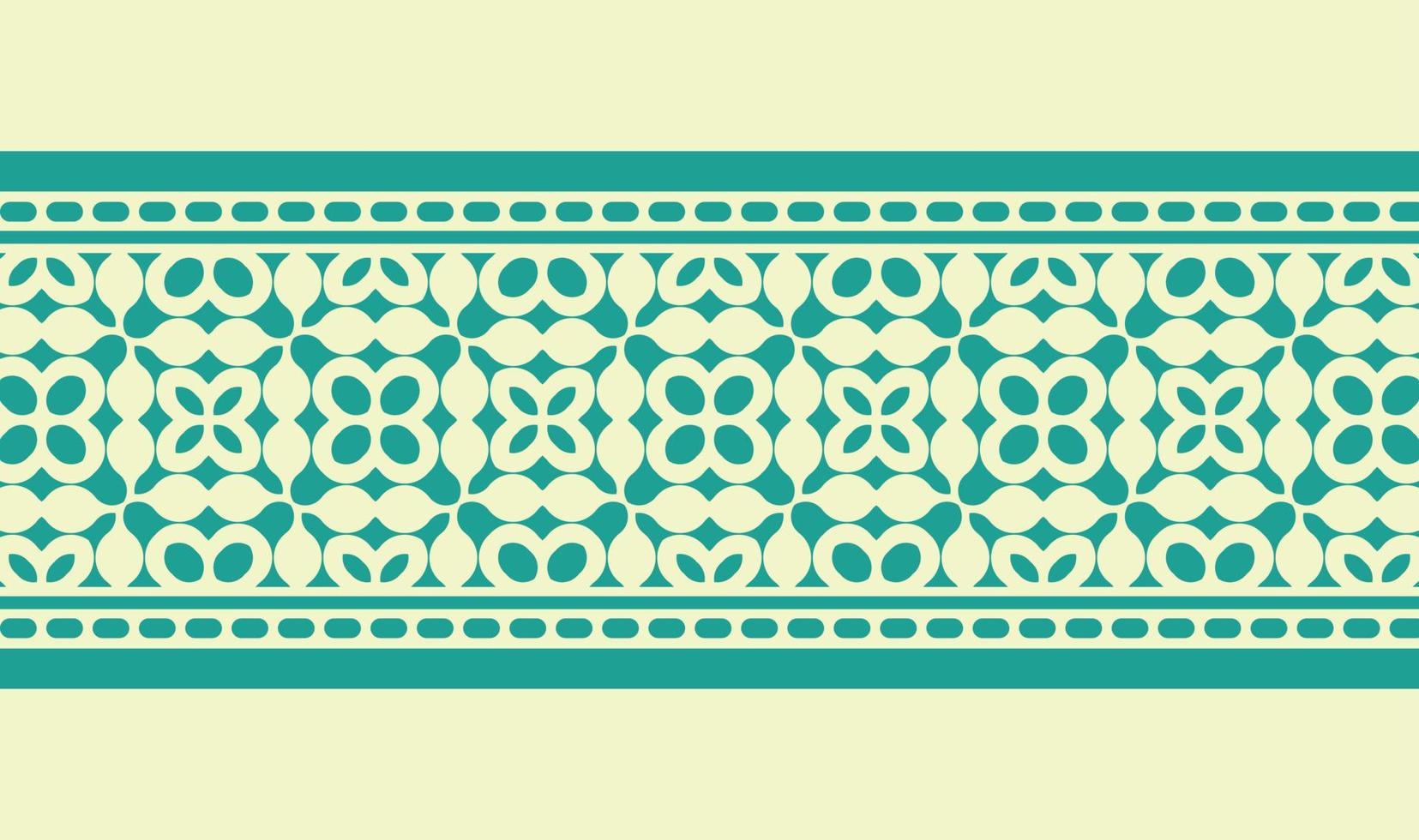 ornamental pattern border Design Template vector