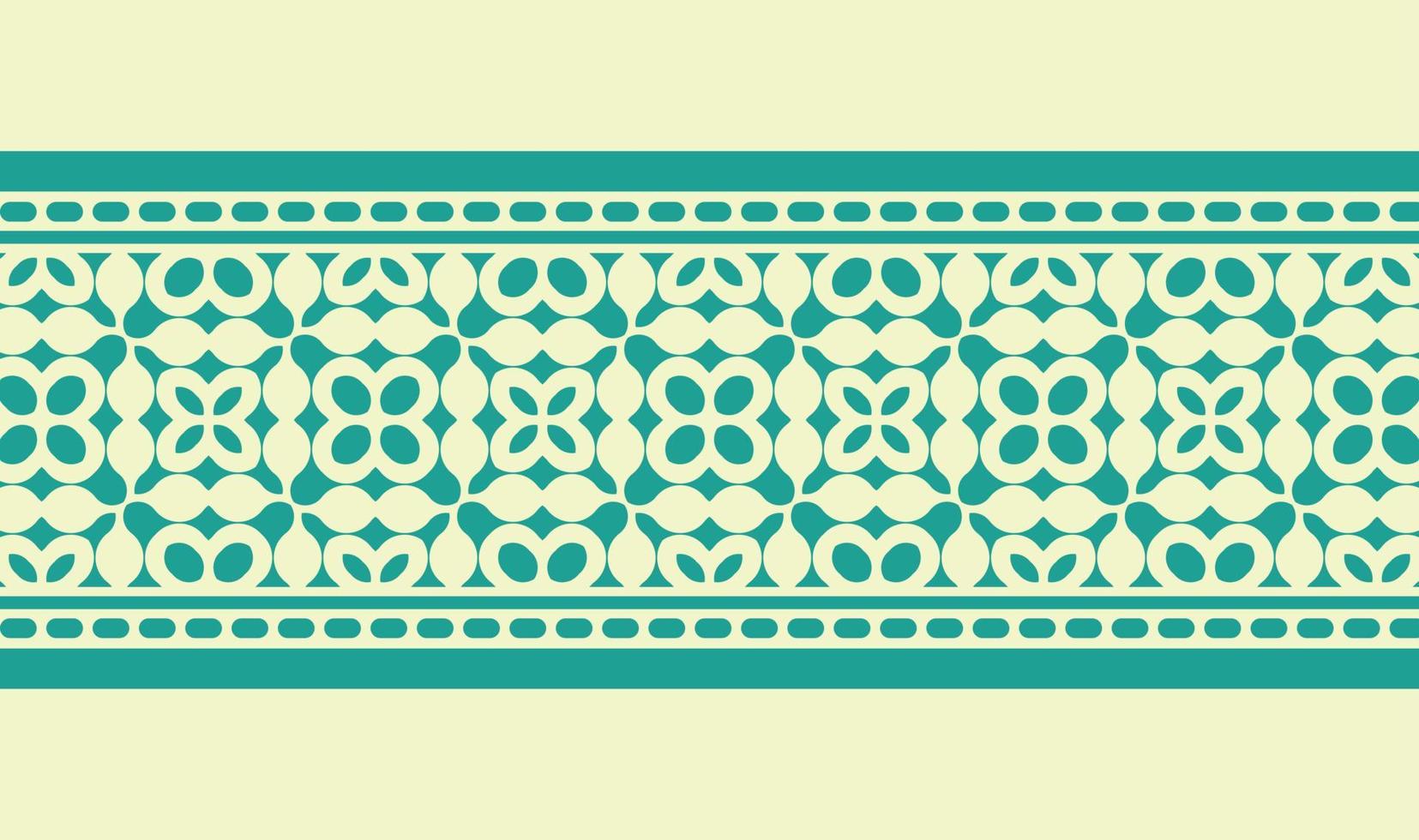 ornamental pattern border Design Template vector