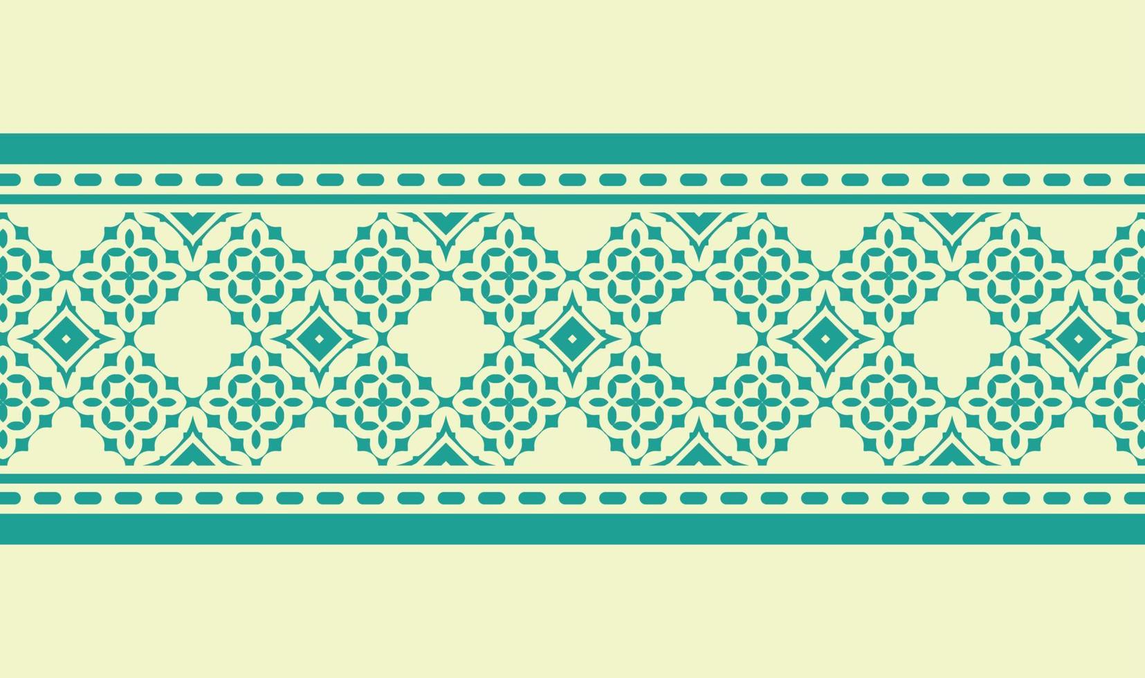 ornamental pattern border Design Template vector