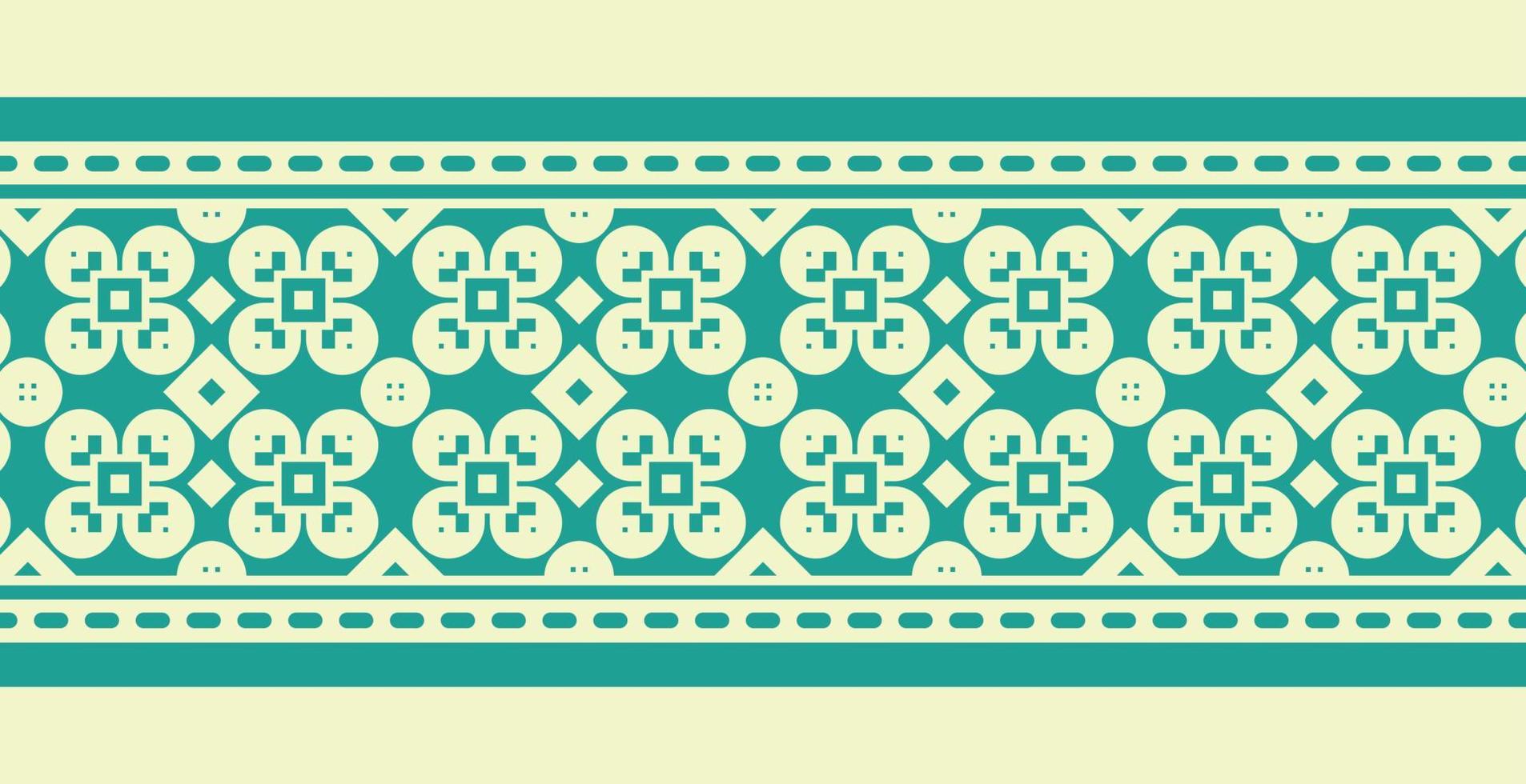 ornamental pattern border Design Template vector