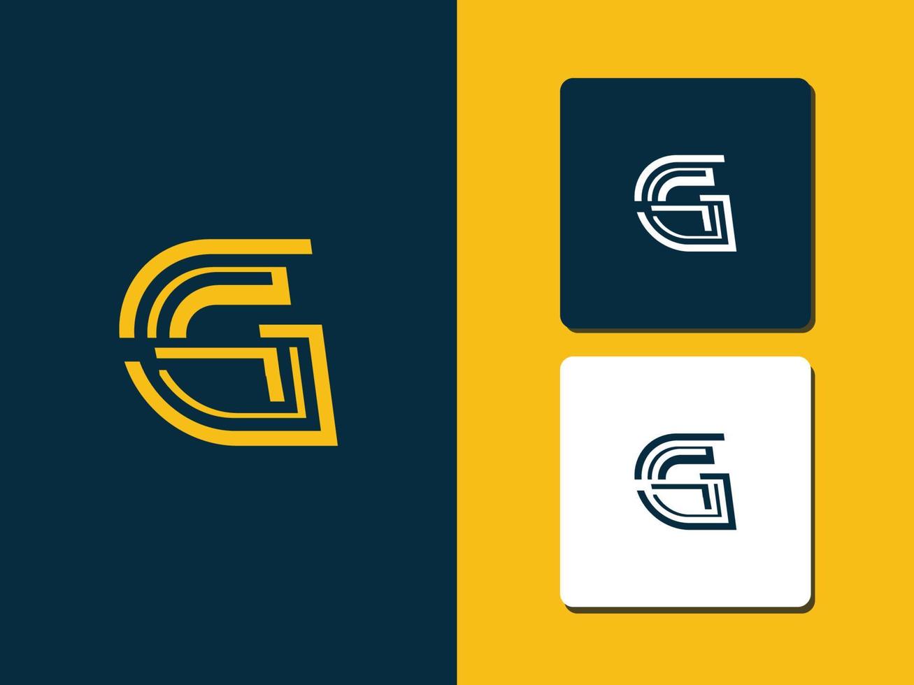 Letter G Logo Concept Pro Vector