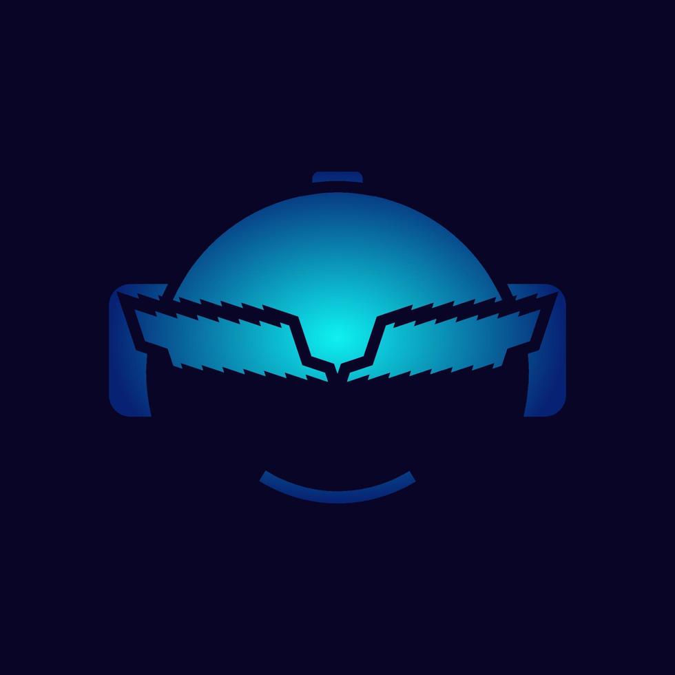 VR Virtual Reality Logo vector