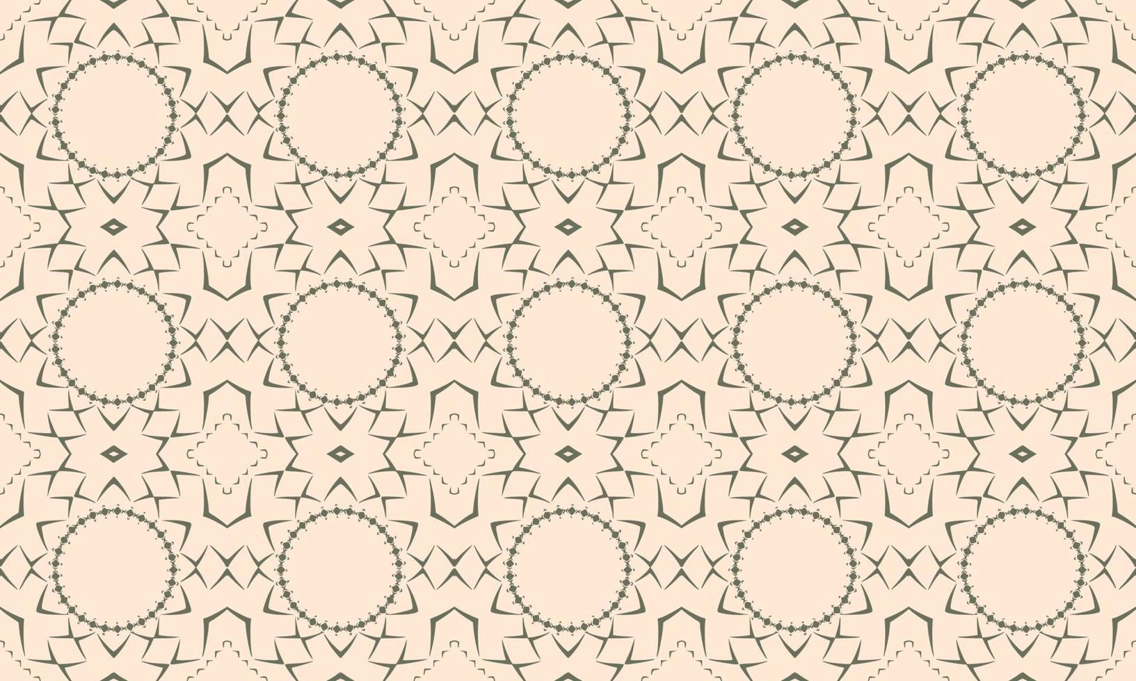 Islamic geometric pattern vector