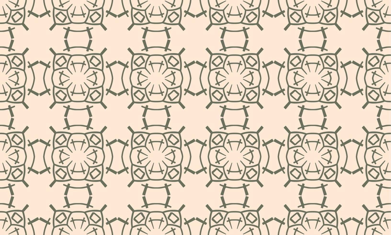 Islamic geometric pattern vector