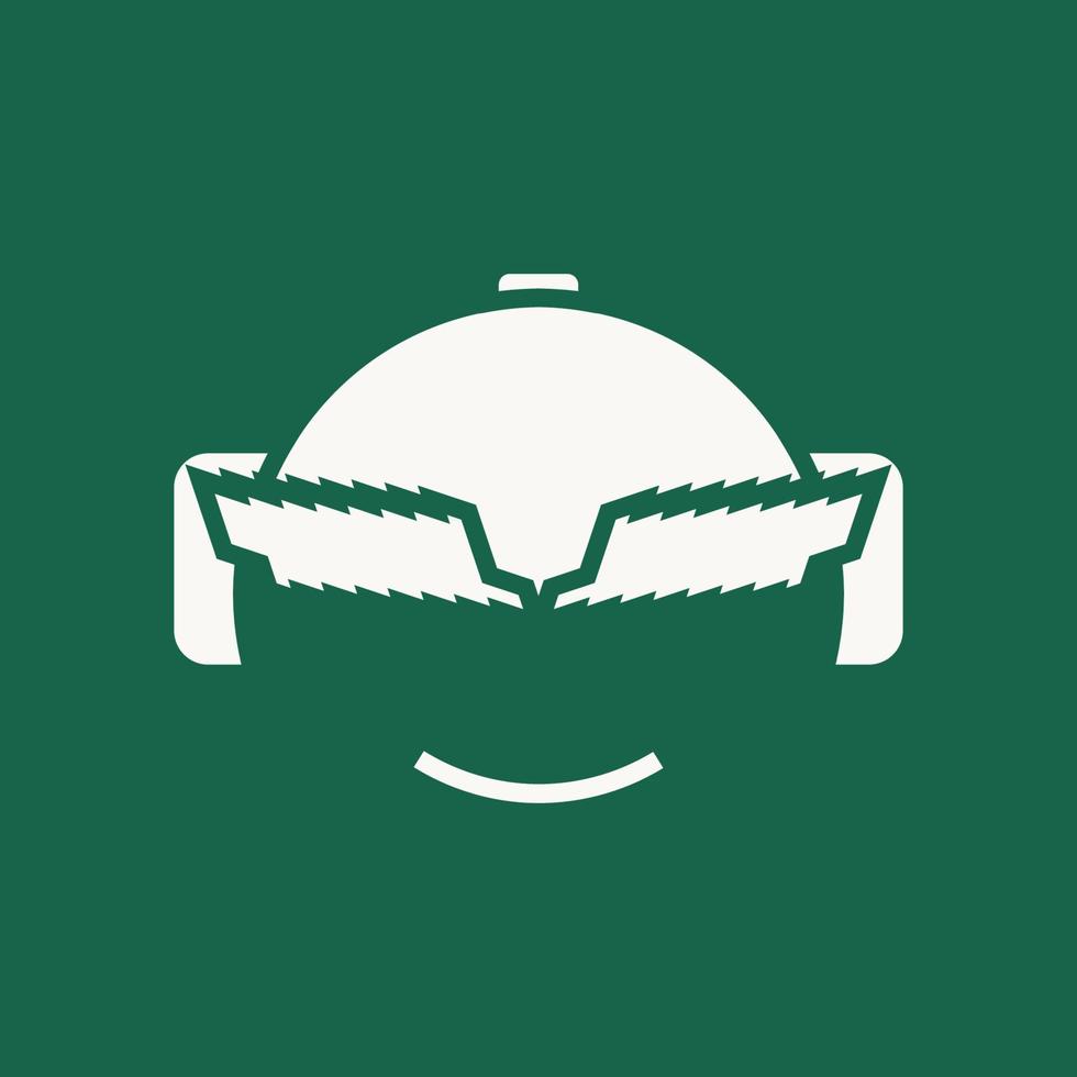 VR Virtual Reality Logo vector