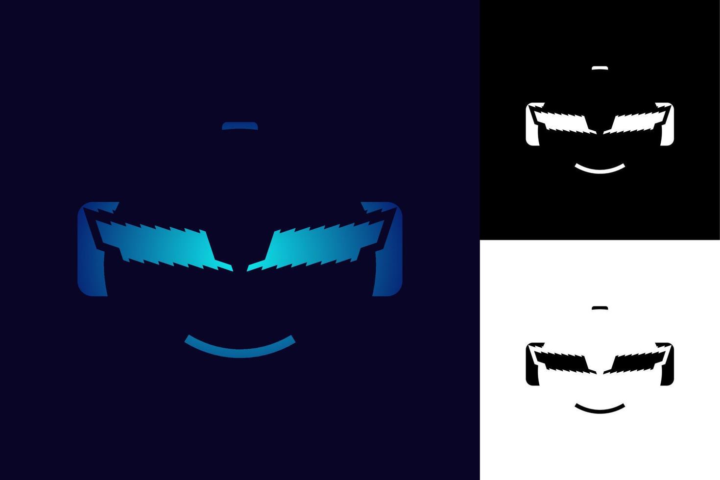 VR Virtual Reality Logo vector