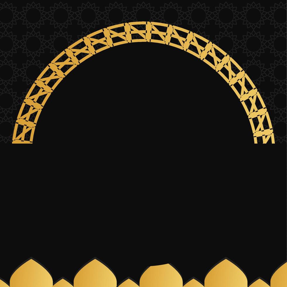 lujo de fondo islámico. bueno para usar en el tema ramadan kareem y ied mubarak. vector