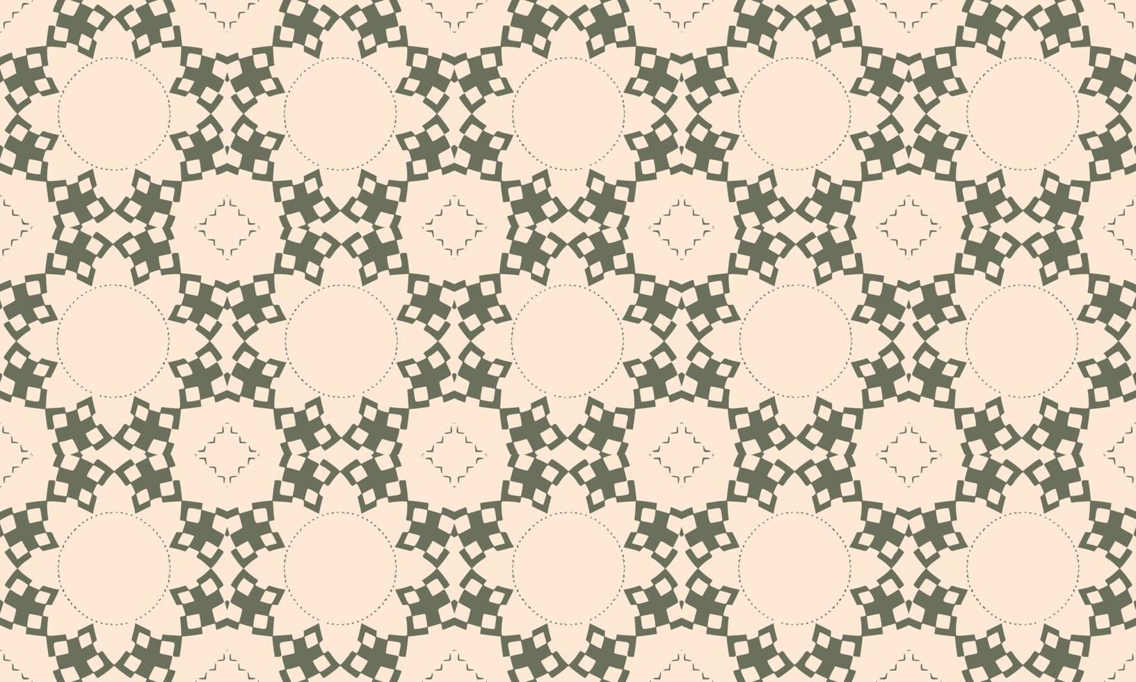 Islamic geometric pattern vector