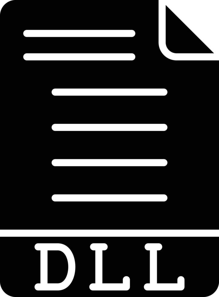 DLL Icon Style vector