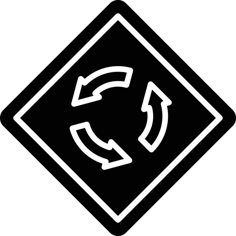 Roundabout Icon Style vector