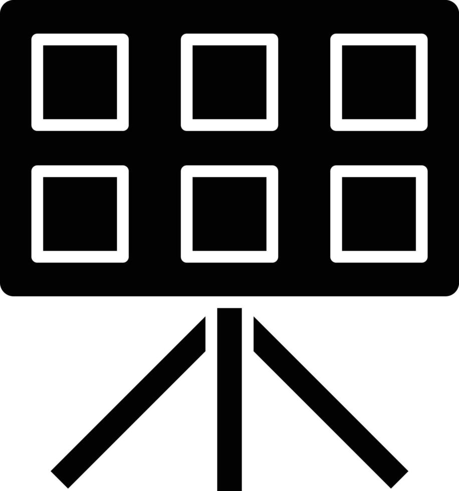 Storyboard Icon Style vector