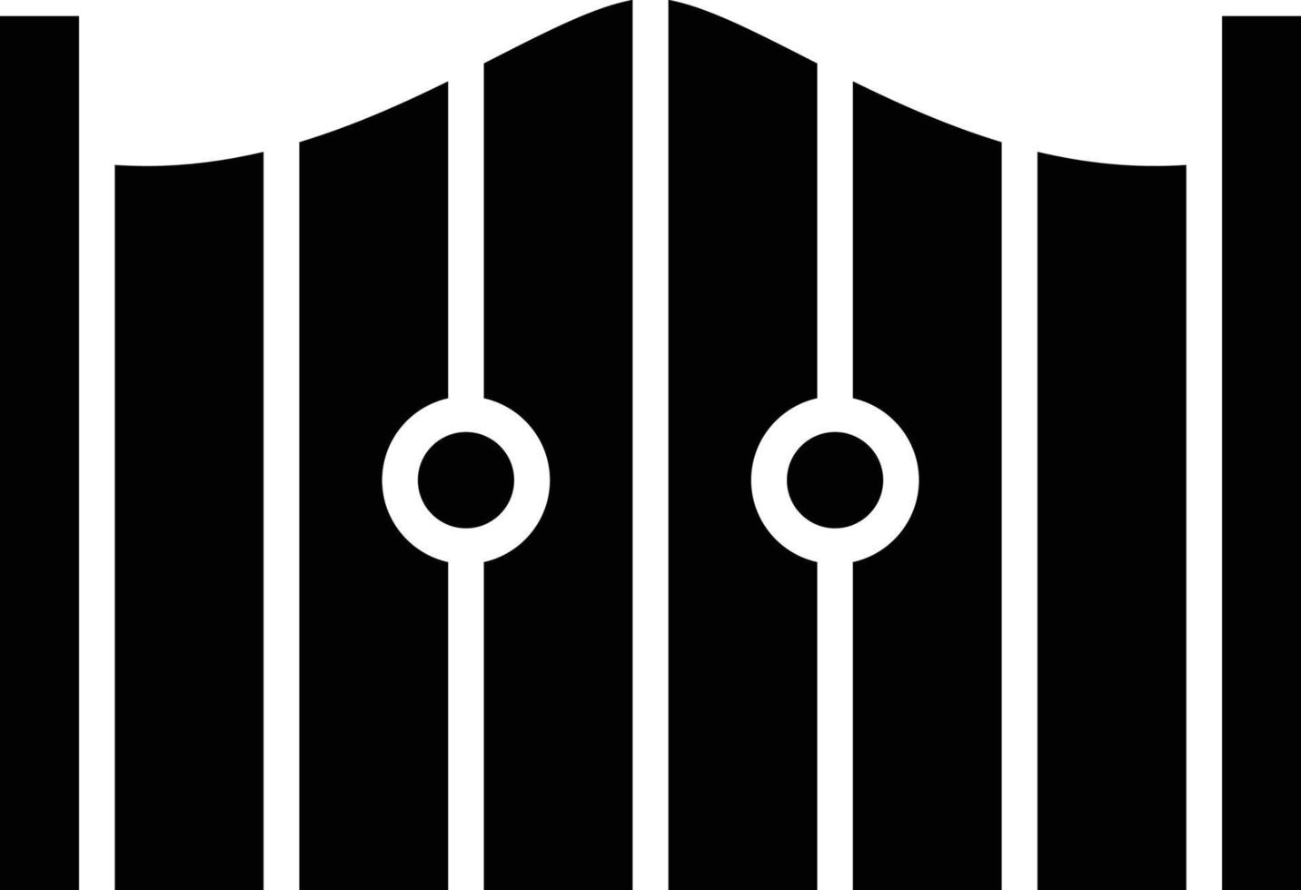 Gate Icon Style vector