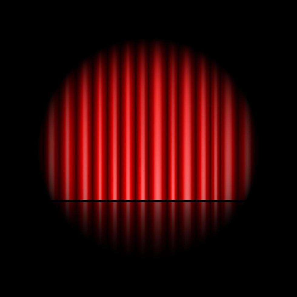cortina de fondo rojo.vector vector