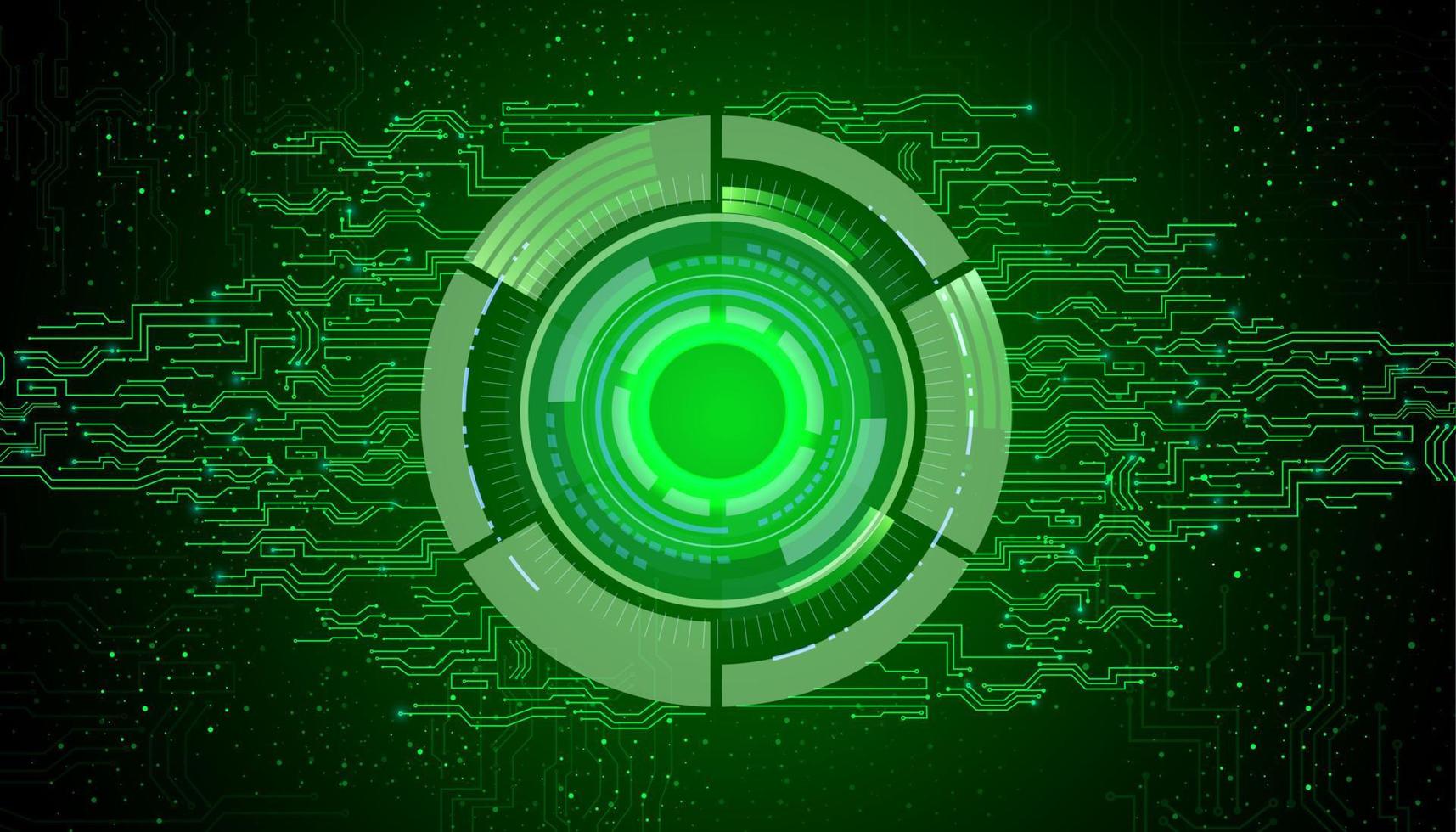 Abstract green technology concept background.vector vector