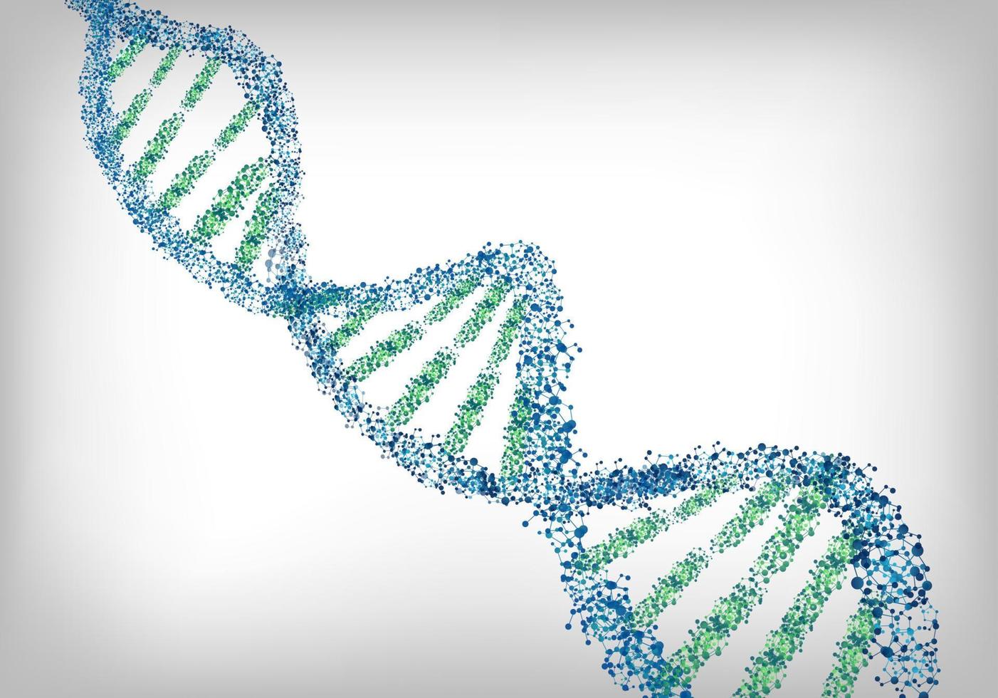 DNA colourful background vector
