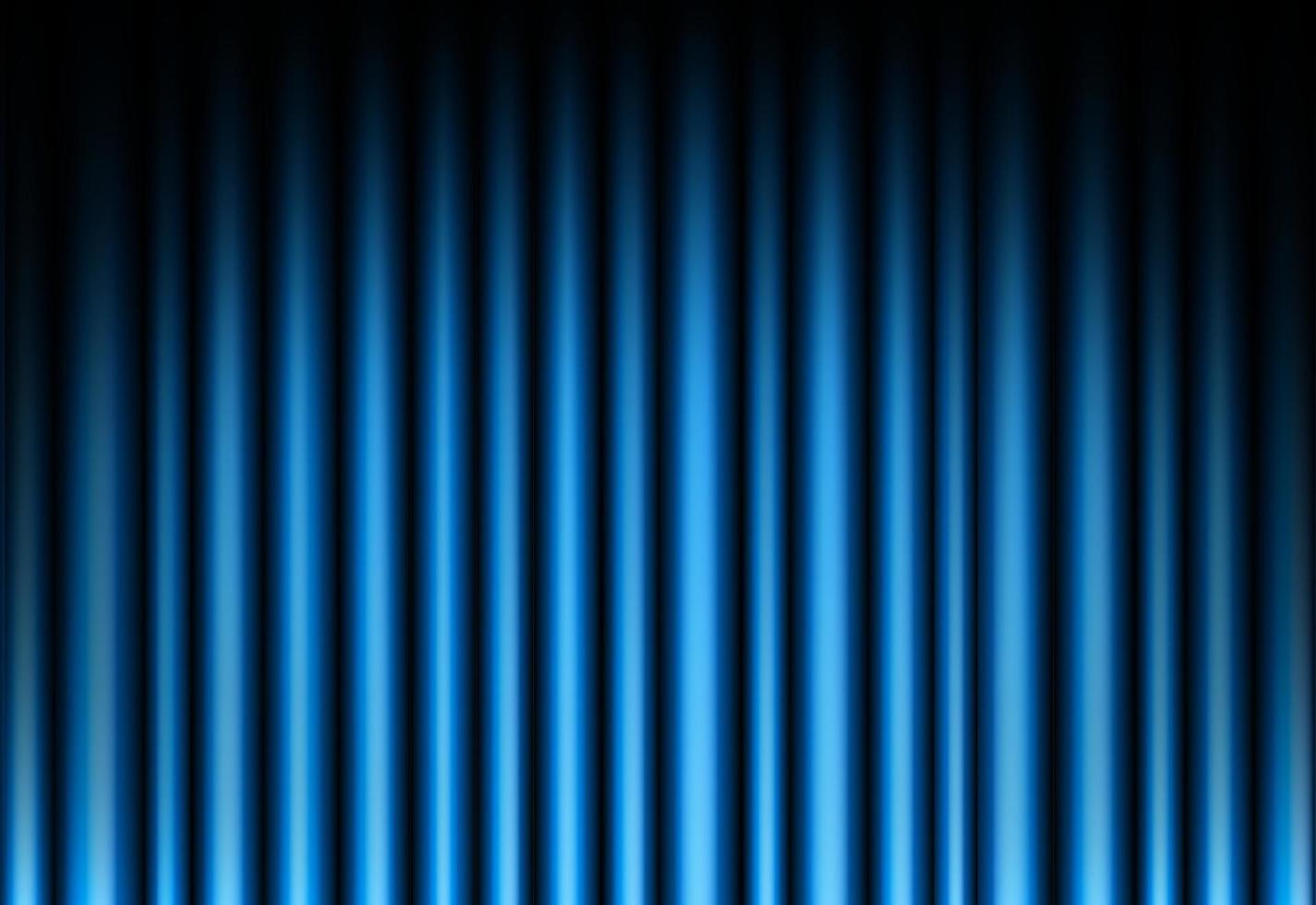Curtain of blue background vector