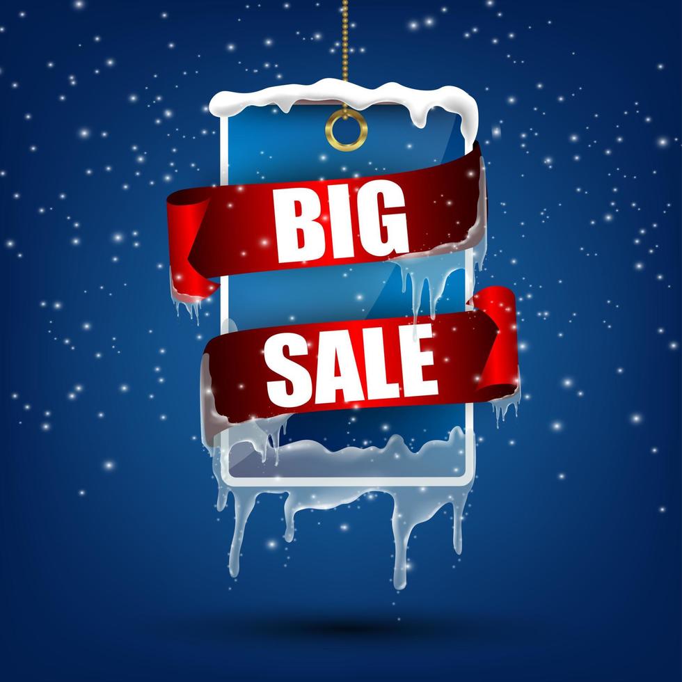 Big Sale concept background vector