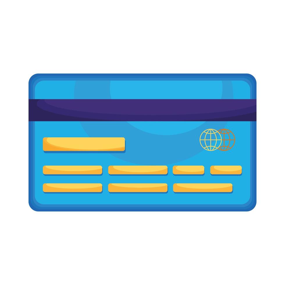 credit card bank vector