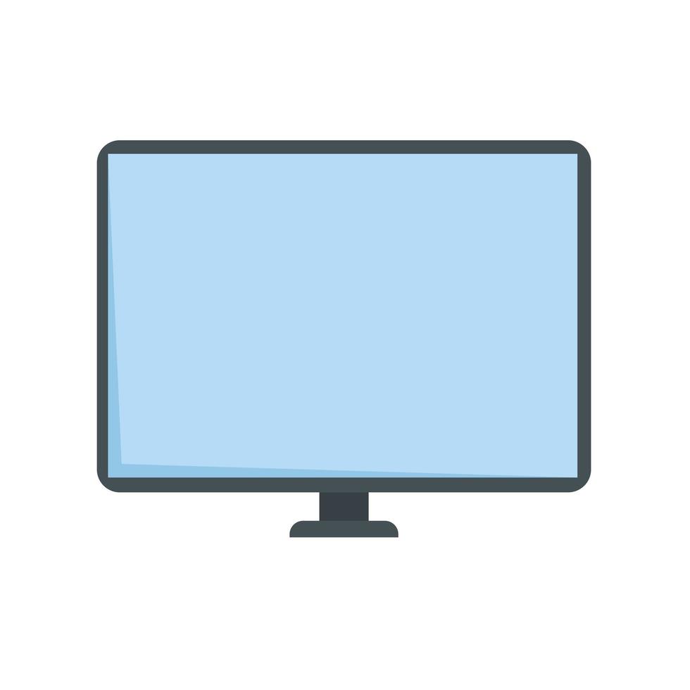 tv flat screen vector