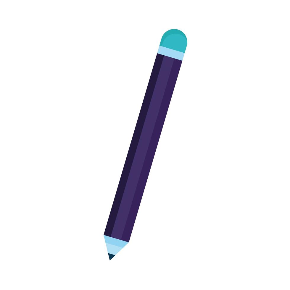 blue pencil graphite vector
