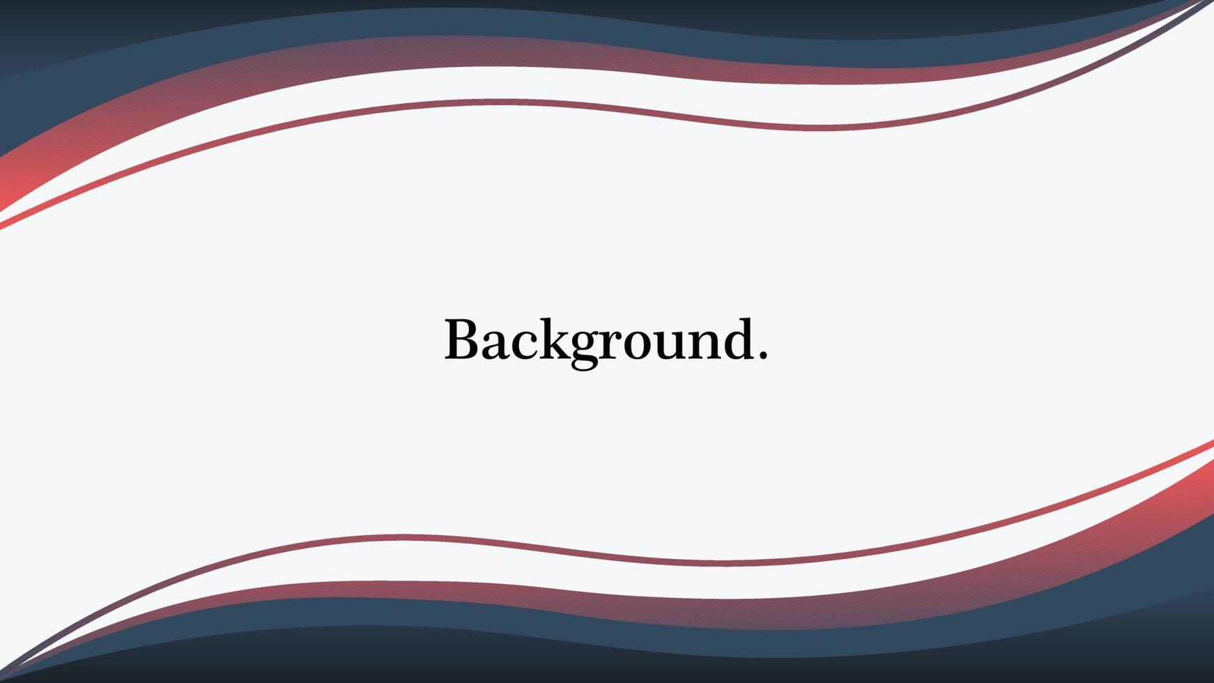 Wavy shape business background premium Vector. vector