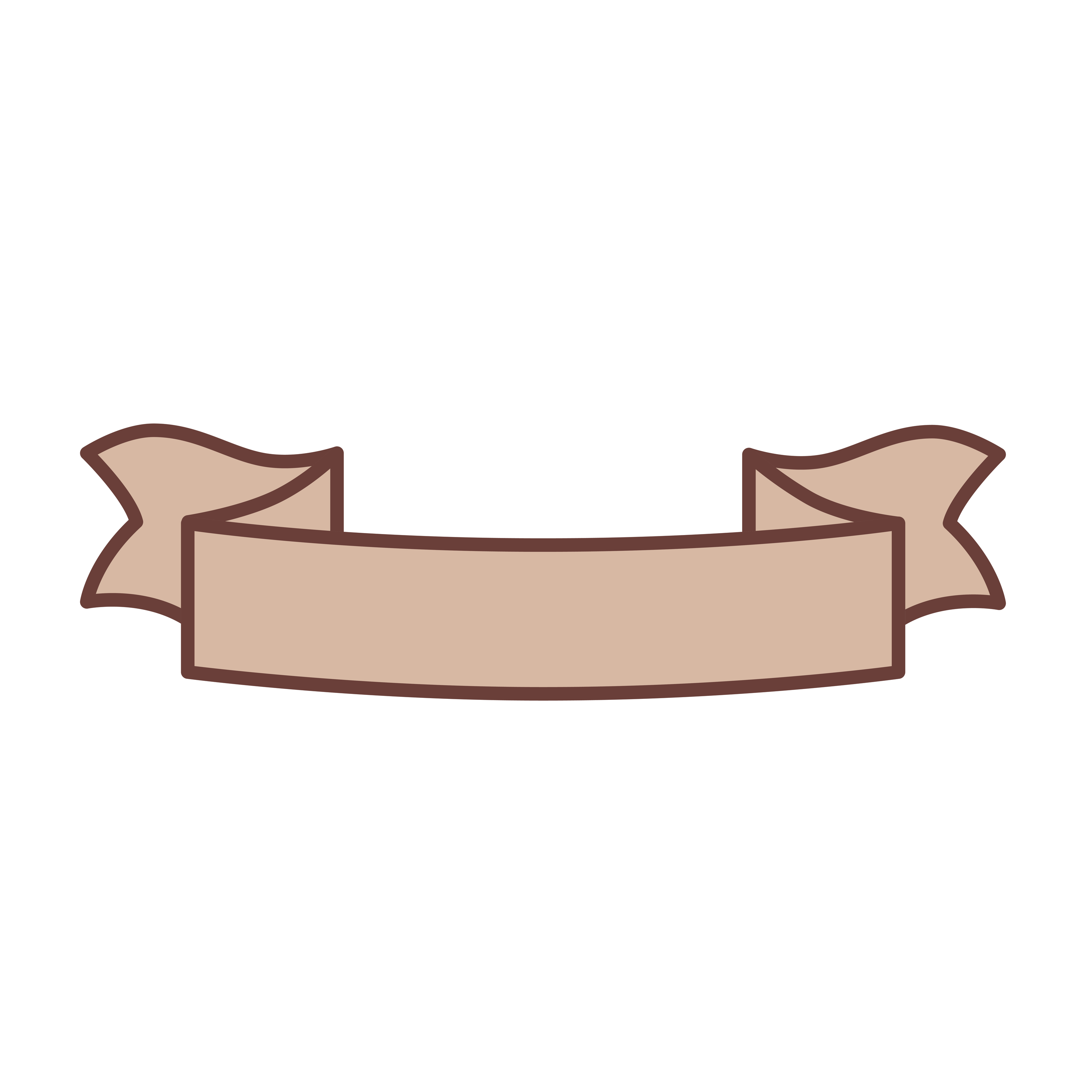 vintage brown ribbon 6061303 Vector Art at Vecteezy