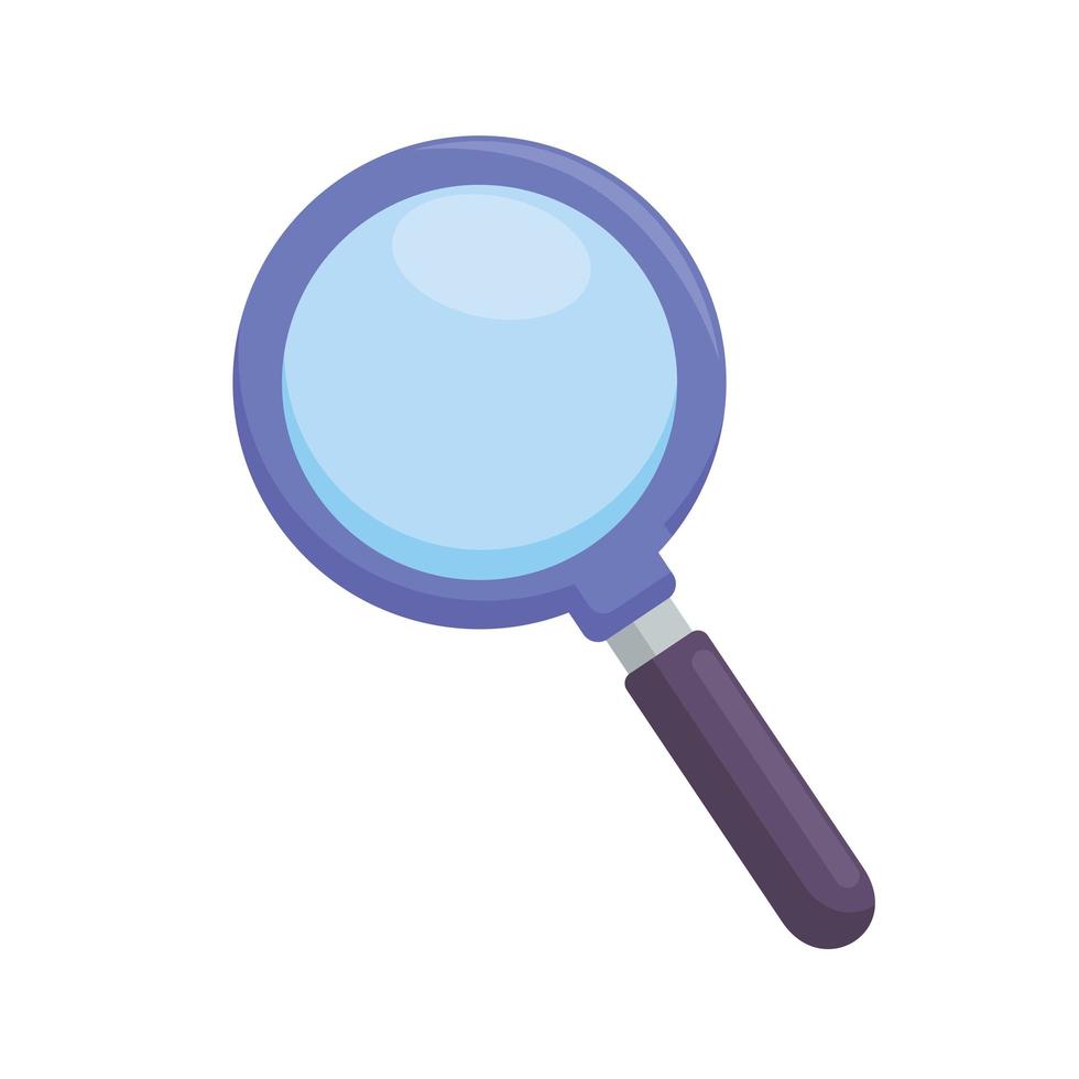 search magnifying glass vector