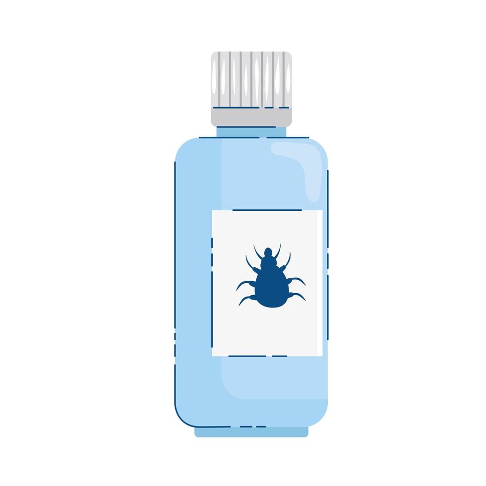 pet treatment for ticks vector