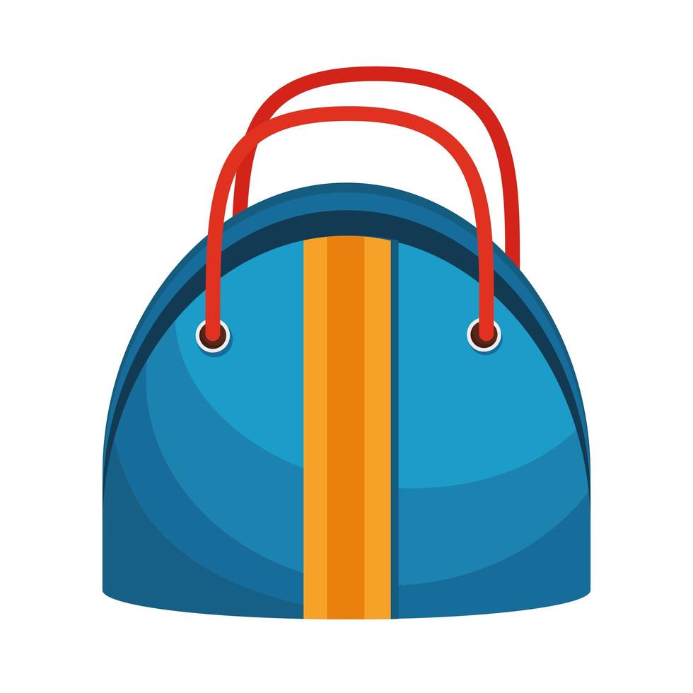 bowling sport bag vector