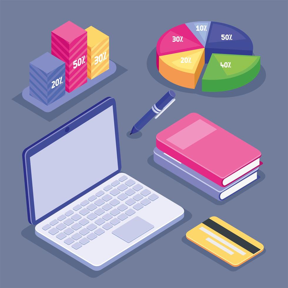 icons budget management vector