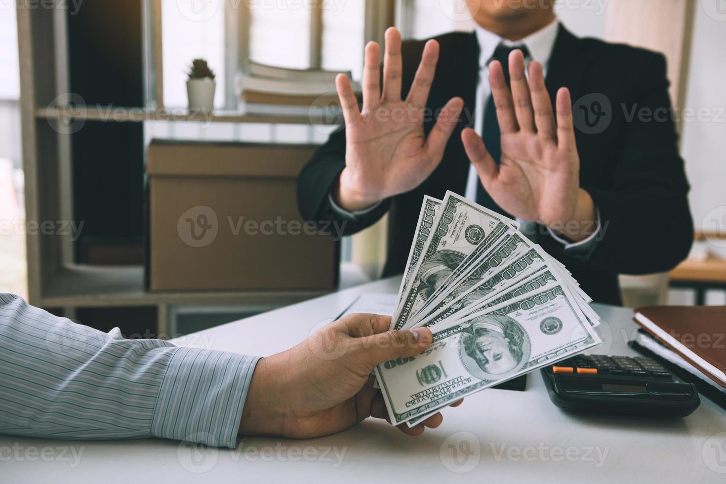 Entrepreneurs are denying bribery or corruption from partners. photo