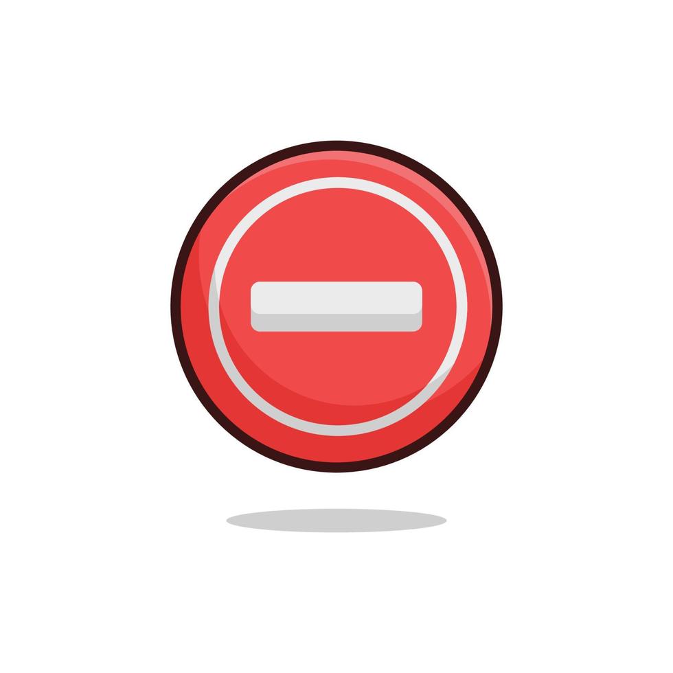 Do not enter the sign icon vector