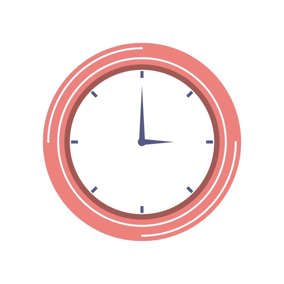 clock time icon vector