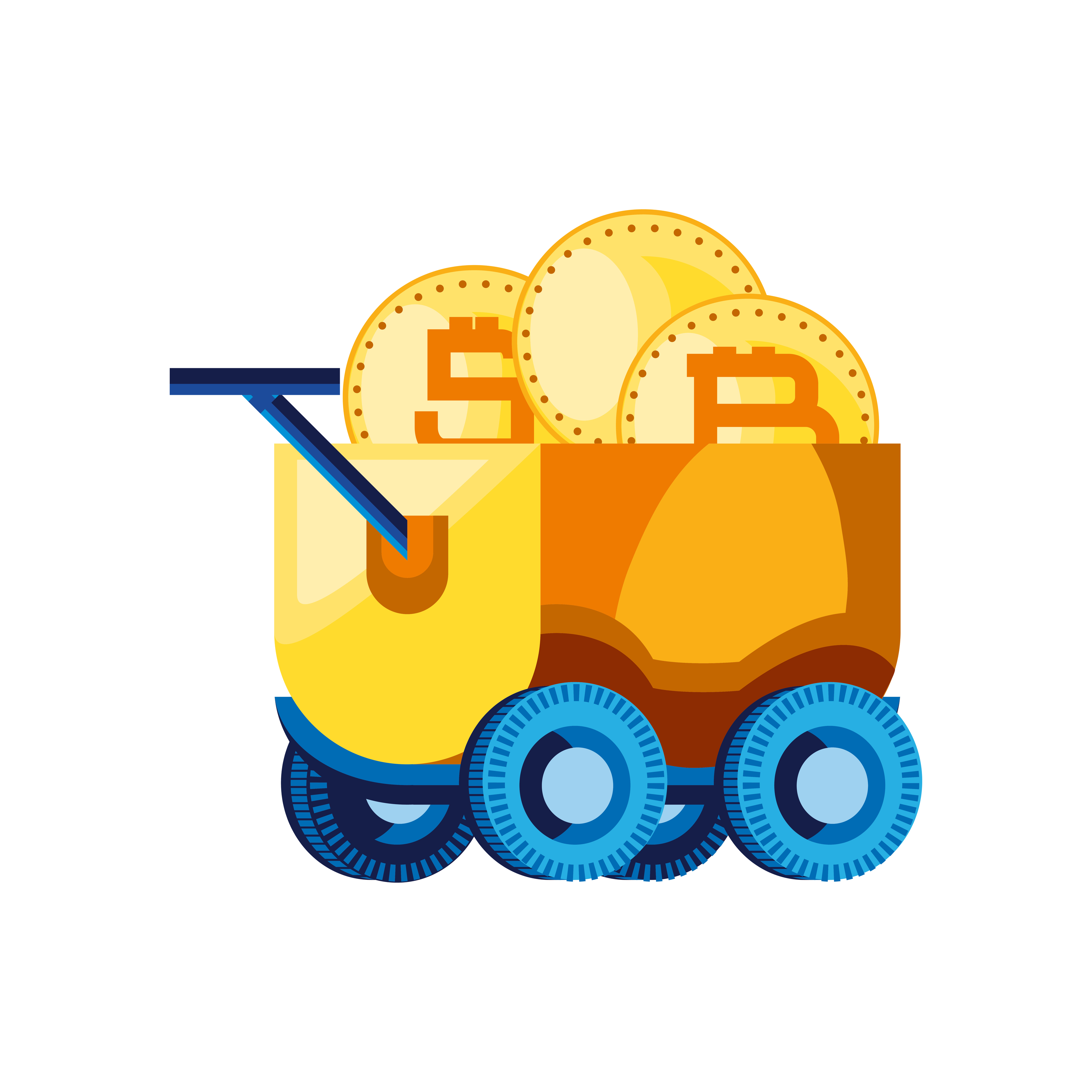 Bitcoin Mining Concept 6065475 Vector Art At Vecteezy Bitcoin Mining Concept 6065475 Vector Art At Vecteezy