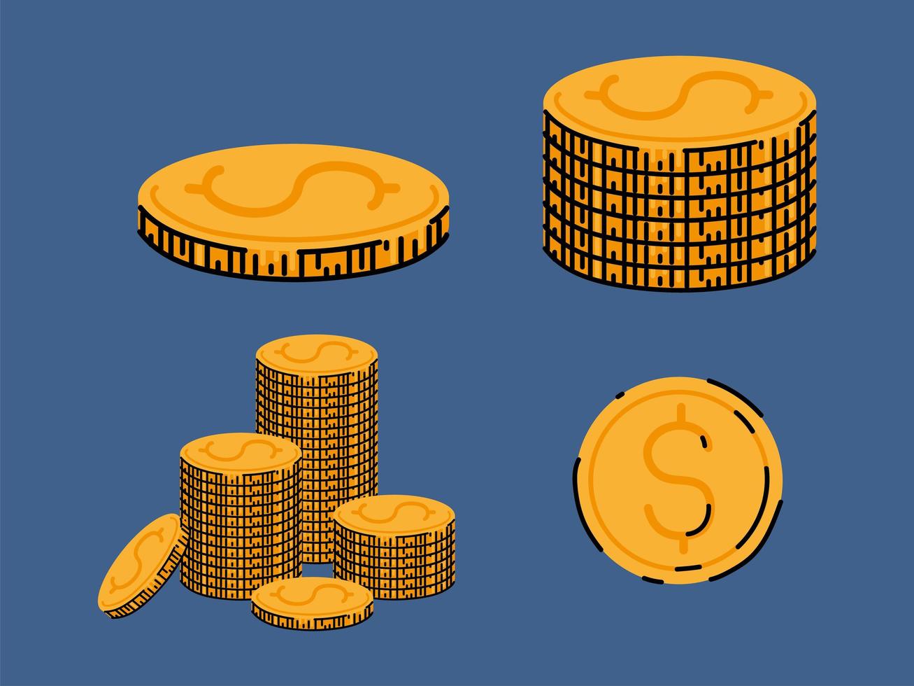 set of coins vector